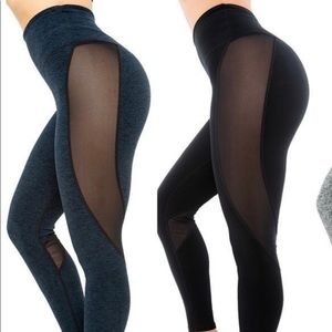Blessed body wear mesh leggings